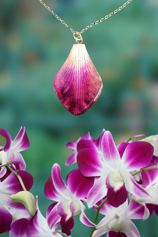 Colgante Pétalo de Orquídea