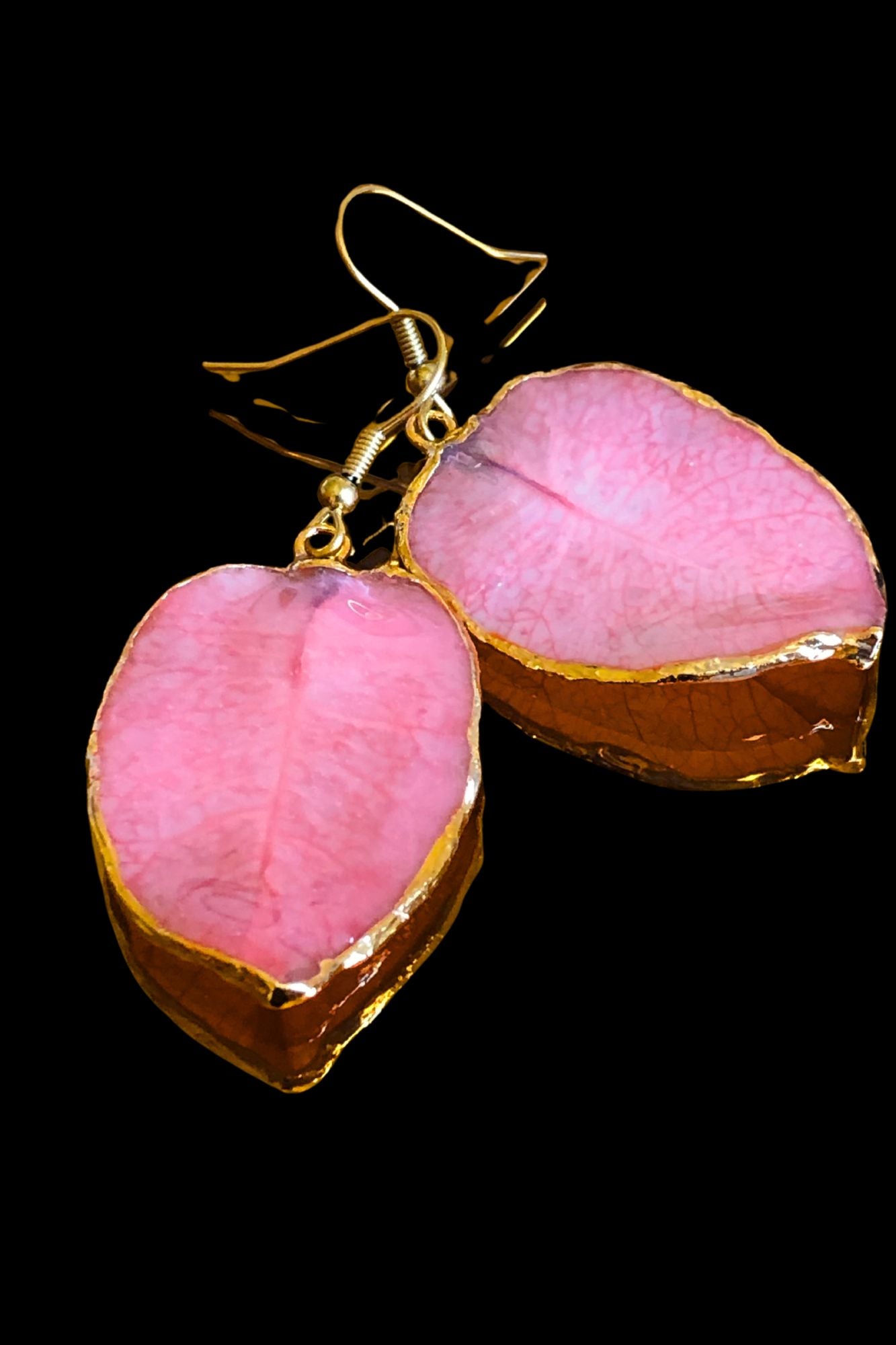 Pendientes Buganvilla rosa