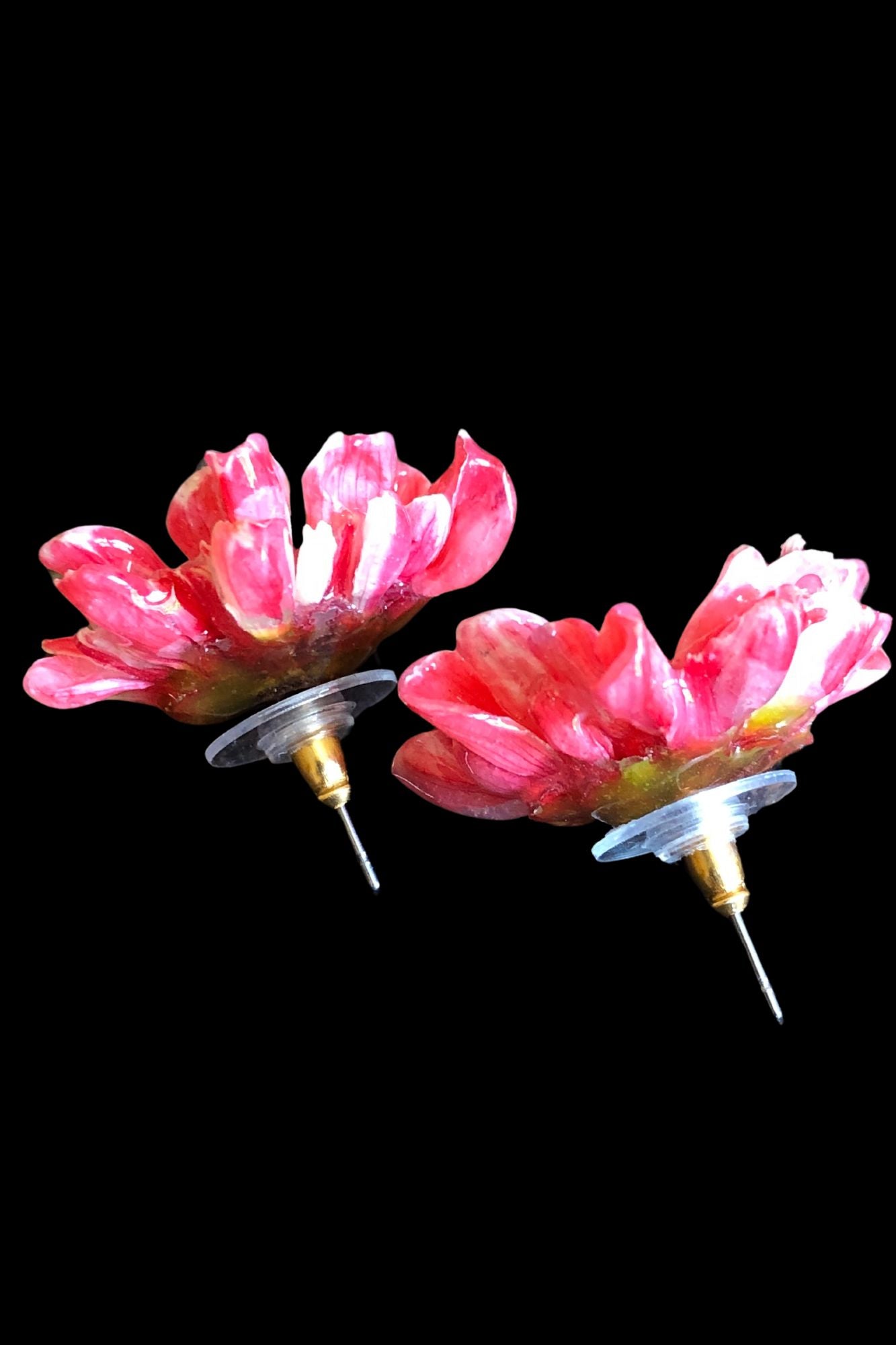 Pendientes Aster coral